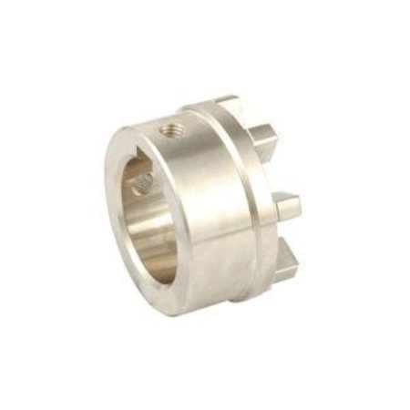 REXNORD FALK Wrapflex R10 Straight Rough Bore Jaw Coupling Hub, 10R Coupling, 1-3/8 in Bore, 1.34 in 0789342